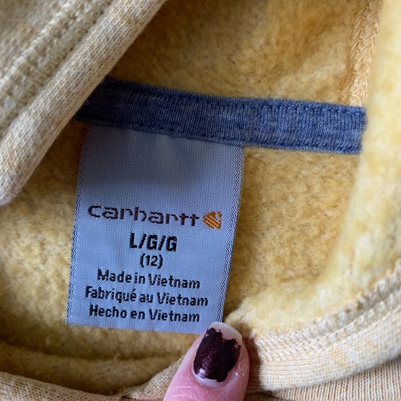 Girls Carhartt Hoodie - Picture 2 of 2
